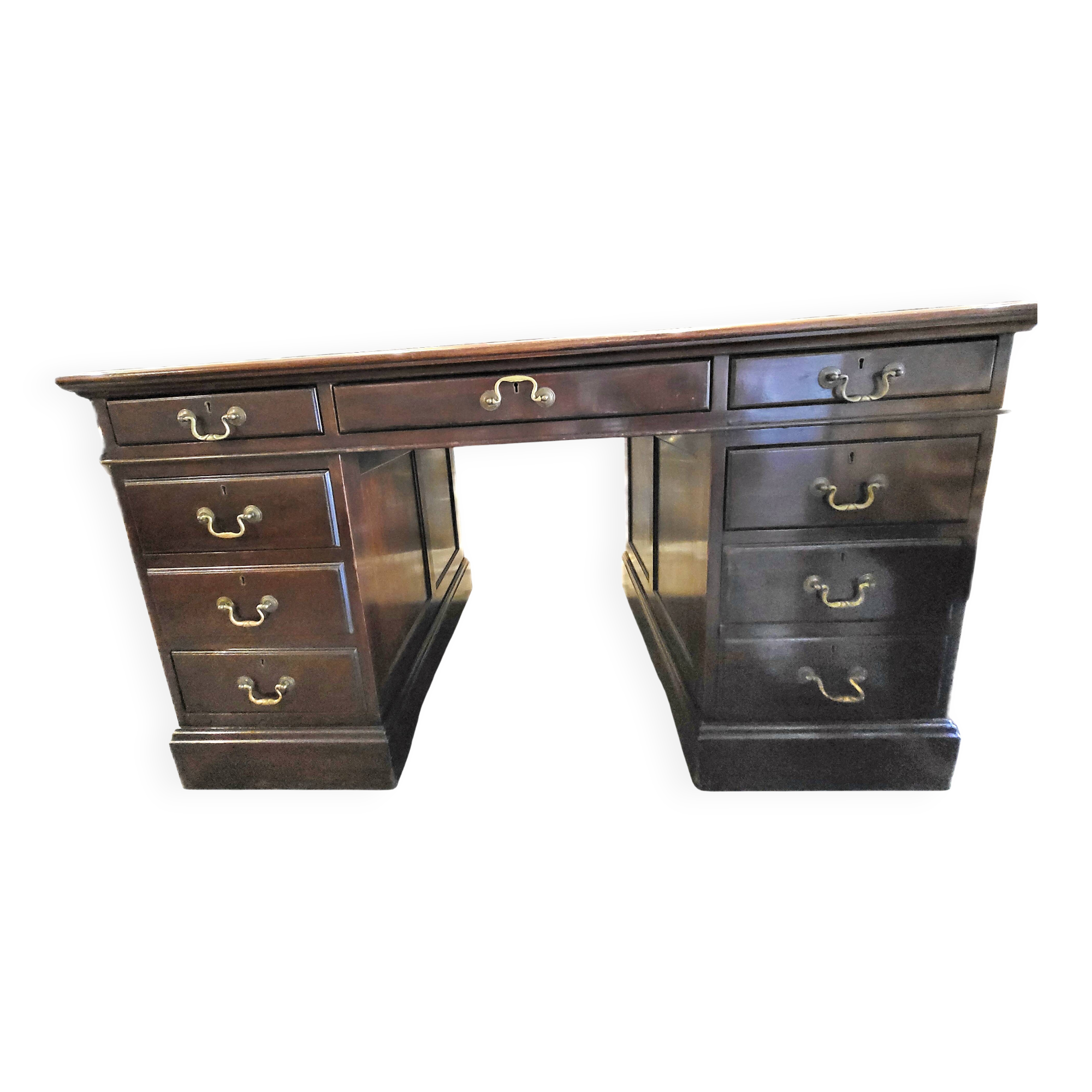 Bureau Anglais "Pedestral  Desk" Époque  Victorienne