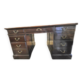 English Bureau "Pedestal Desk" Victorian Era