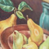 Original Swedish Mid-Century Oil on Canvas "Still Life" 1938 by Golson