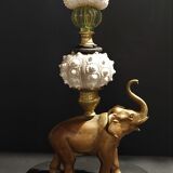 Cabinet of Curiosities composition with sea urchins and gorgon paramuricea clavata