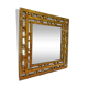 Brutalist mirror in solid bronze, 1970s