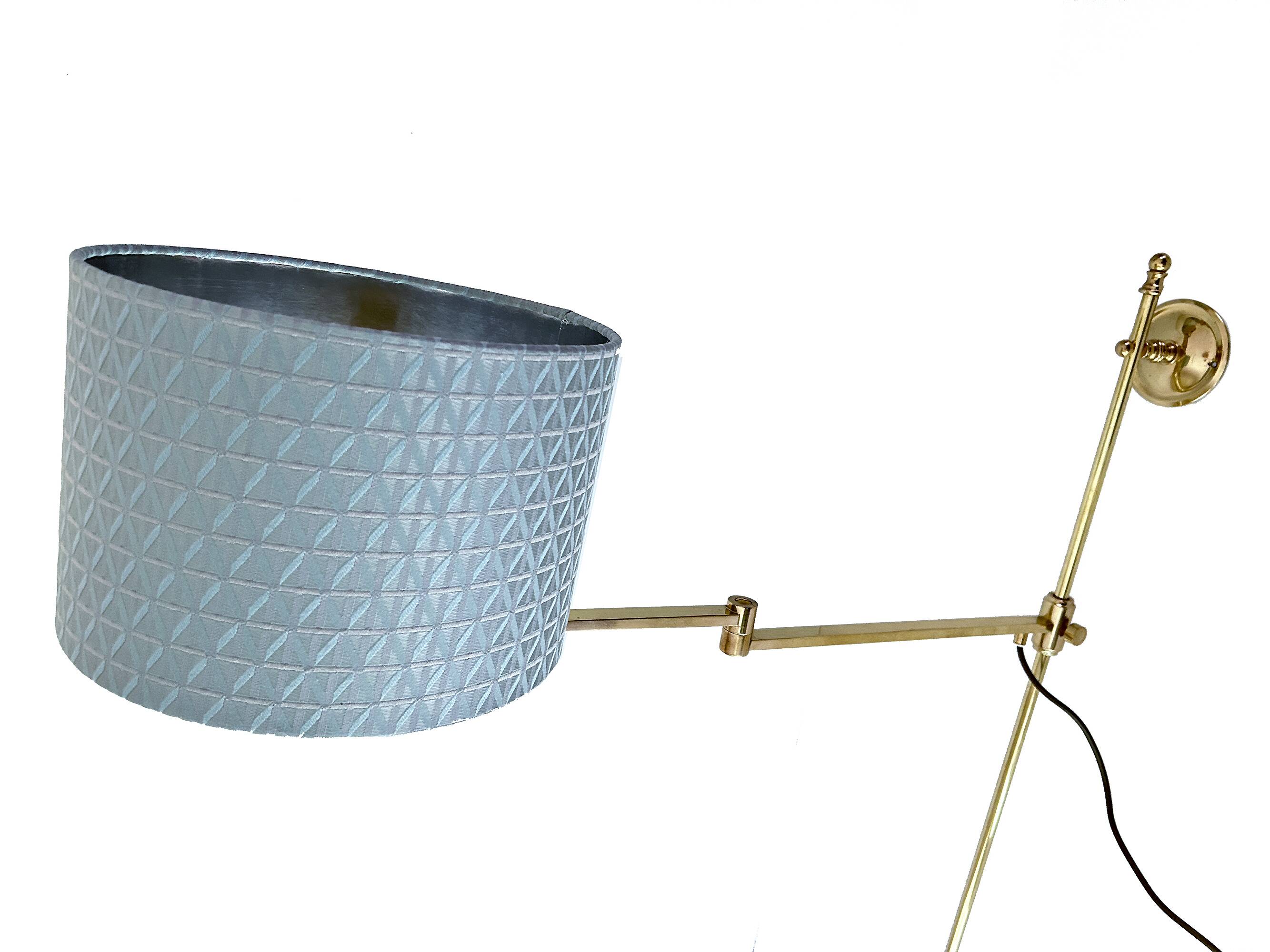 Large Vintage Adjustable Wall Lamp, 1970s