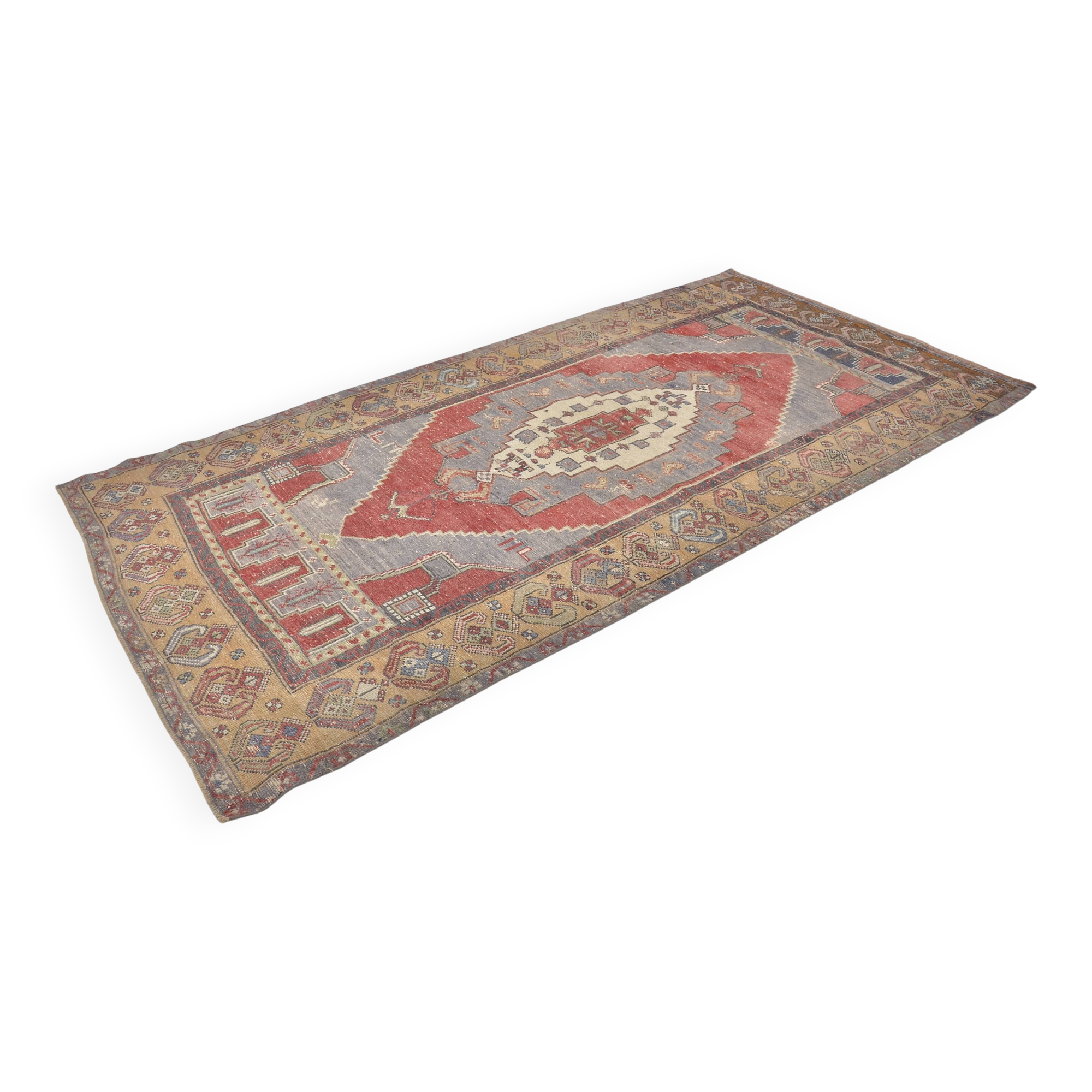 Oushak Antique Handmade Floor Rug sku 752