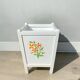 Portugese Olaio wooden hand-painted planter box