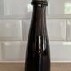 Antique amber glass vase