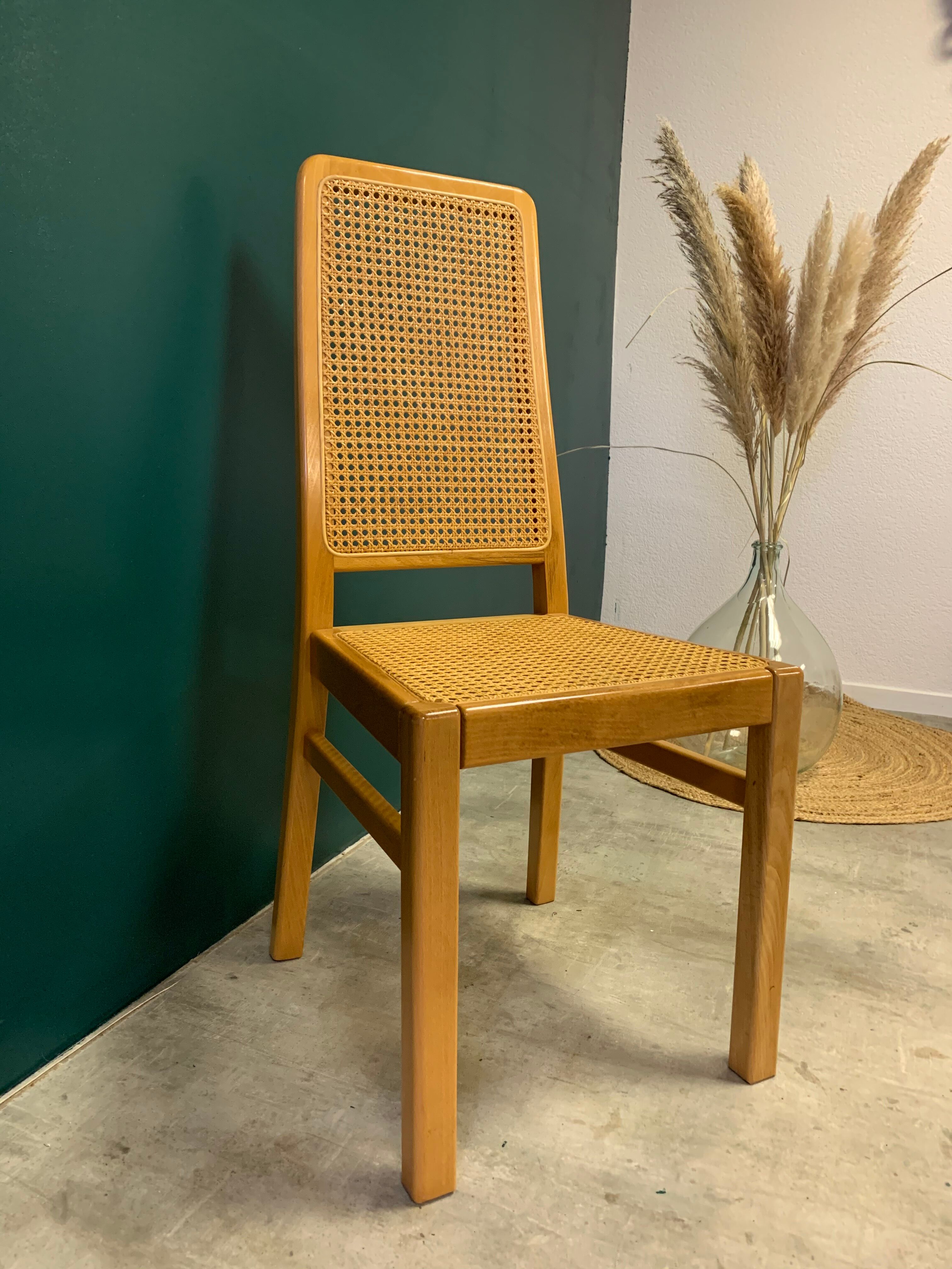 Series of 6 Nordic chairs