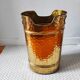 Vintage brass umbrella stand