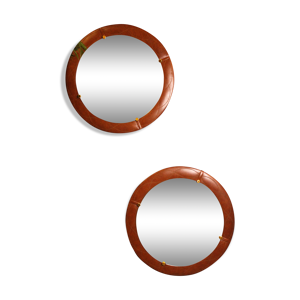 Paire de miroirs muraux Italie