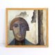Mid century schilderij 'spaanse jezus'