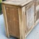 Renovated Scandinavian sideboard in solid raw oak 180cm