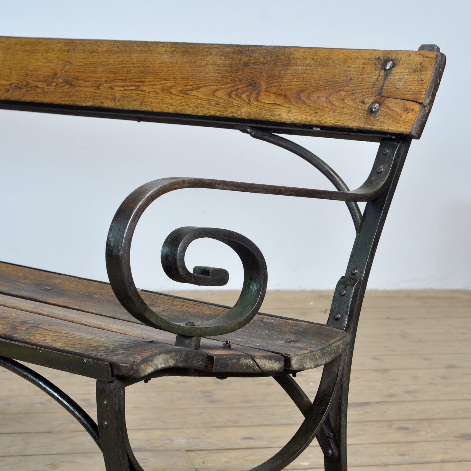 Monumental Park Bench, Circa 1900