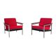 Set of vintage lounge chairs, 1960s Dutch design