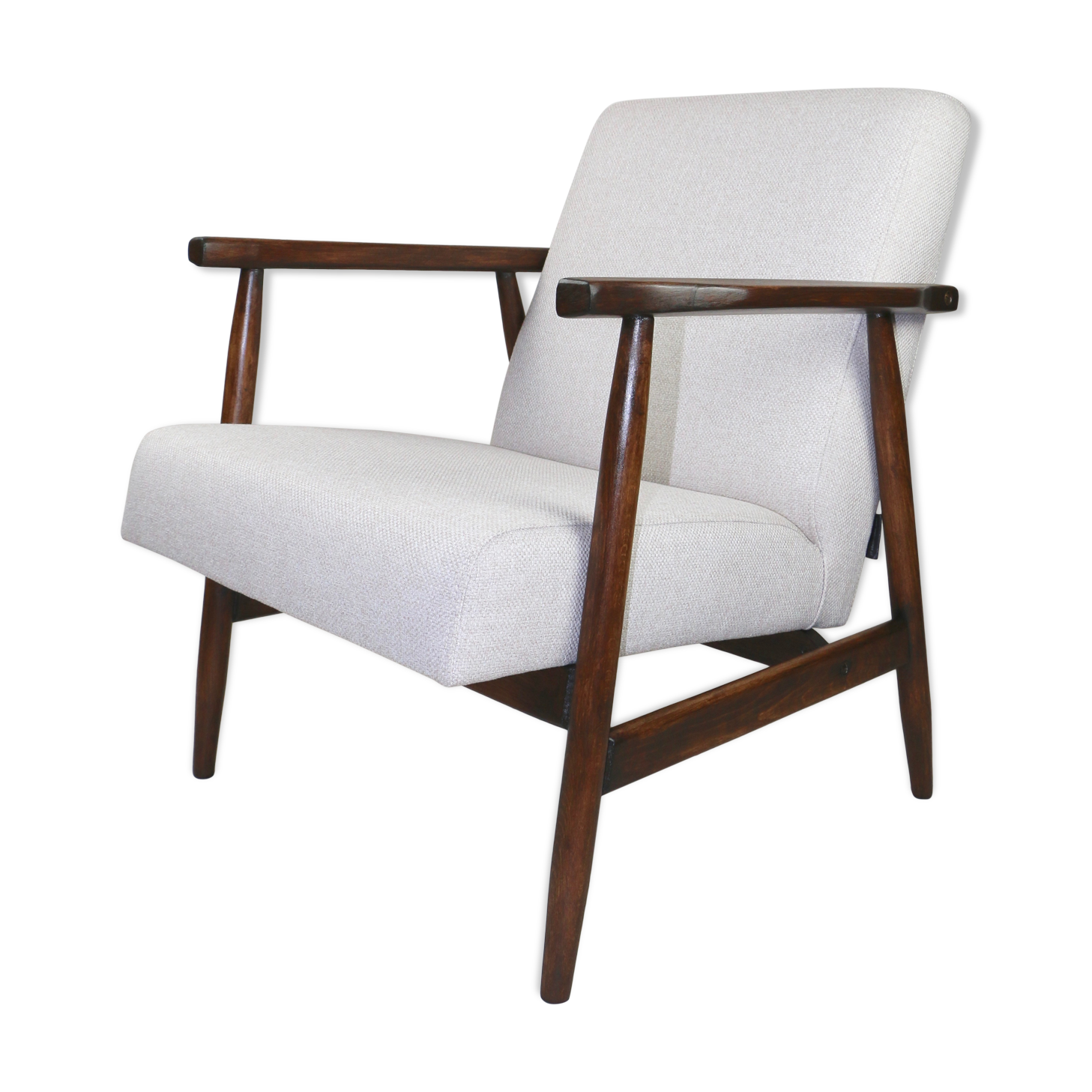 Fauteuil vintage beige 1970