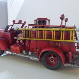 Fire truck in tole