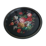 flowered tray origin Russia