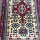 Carpet vintage caucasian chirwan done hand 75 x 120 cm