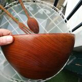 Rosewood salad and cutlery