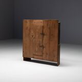 Art Populaire Alpine Cupboard, France, 19th Century