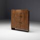 Art Populaire Alpine Cupboard, France, 19th Century