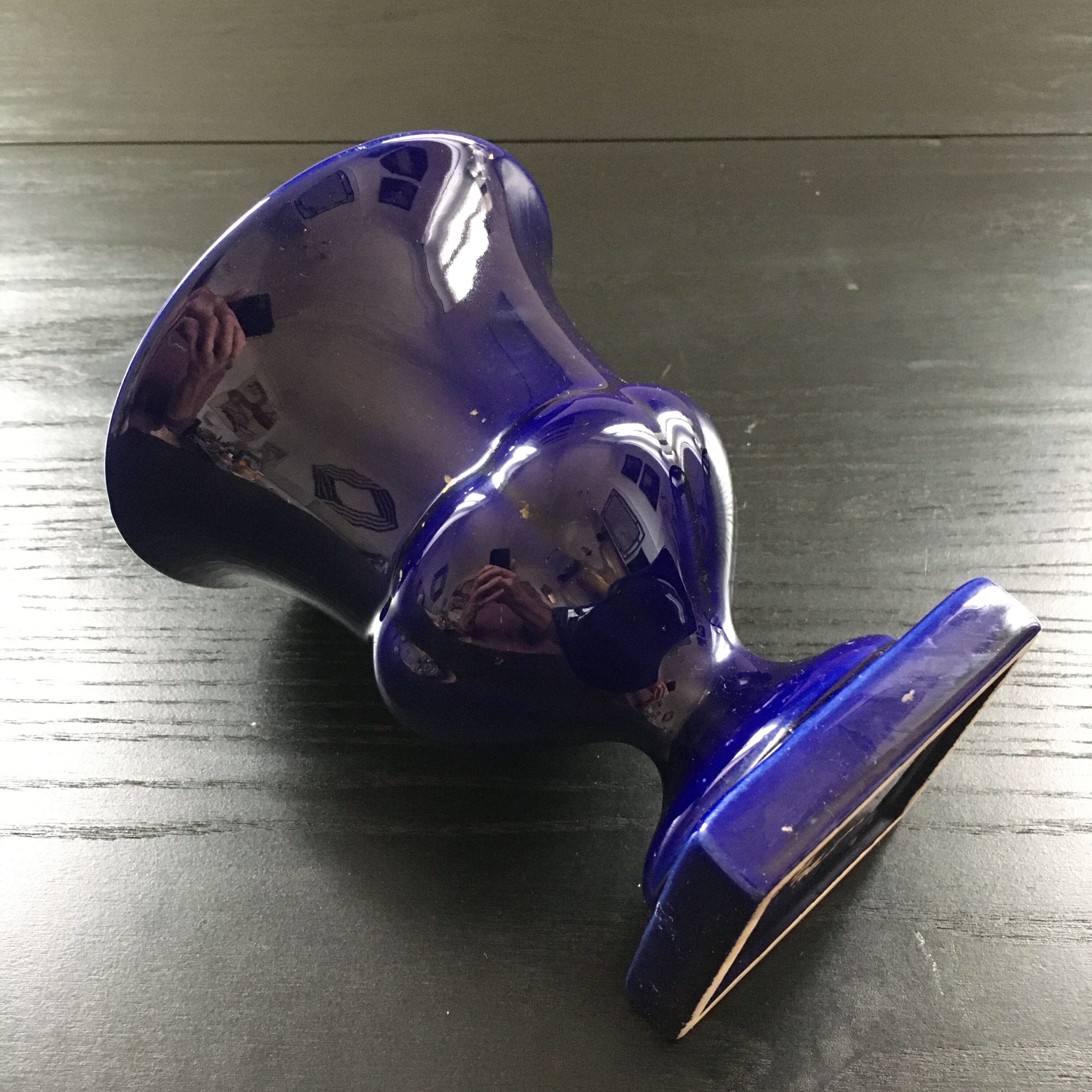 Methylene blue Medici style vase