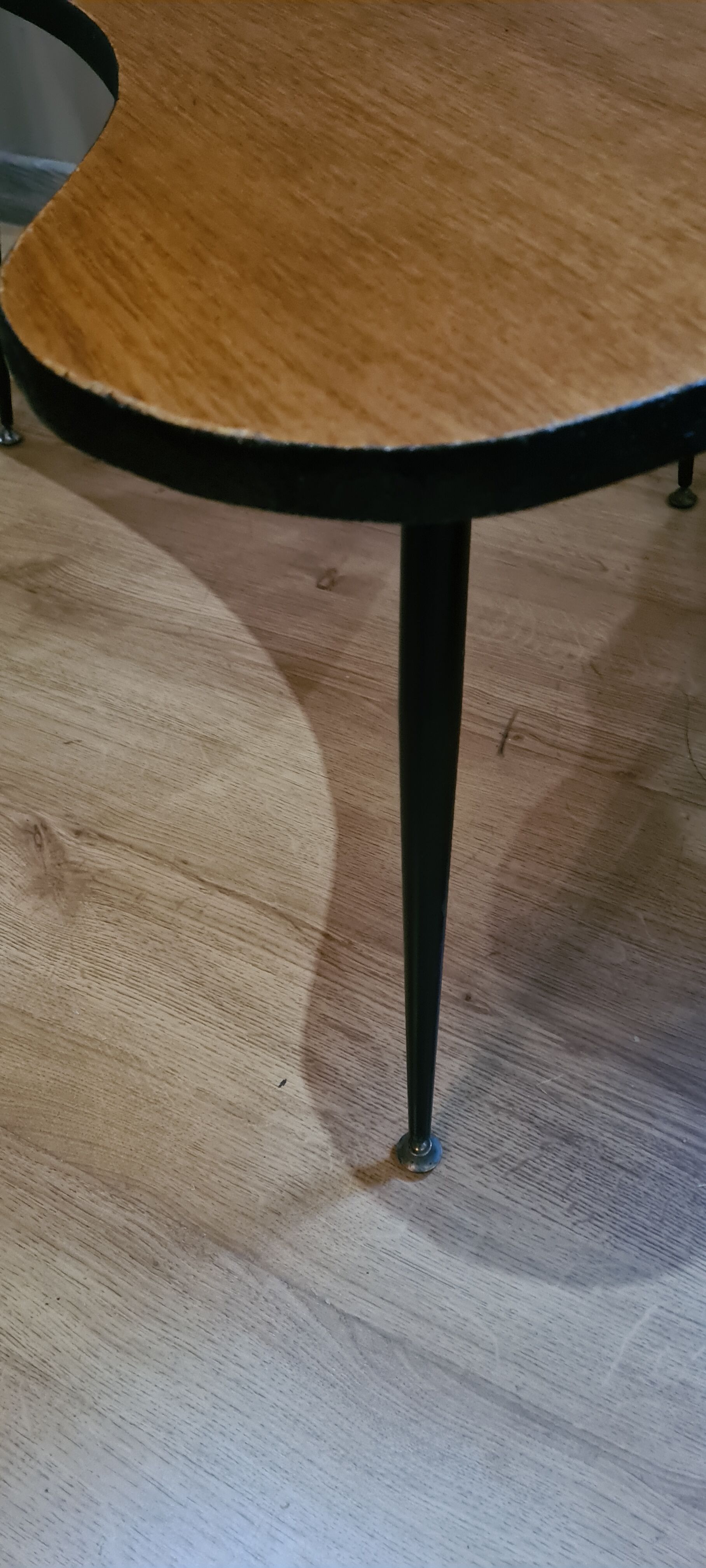 Coffee table foot spindles 92x72h44 vintage