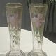 Paire de vase signés - Legras, décor floral - vers 1900