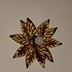 Mid century Florentine gold-plated ceiling light by Hans Kögl, 1960s