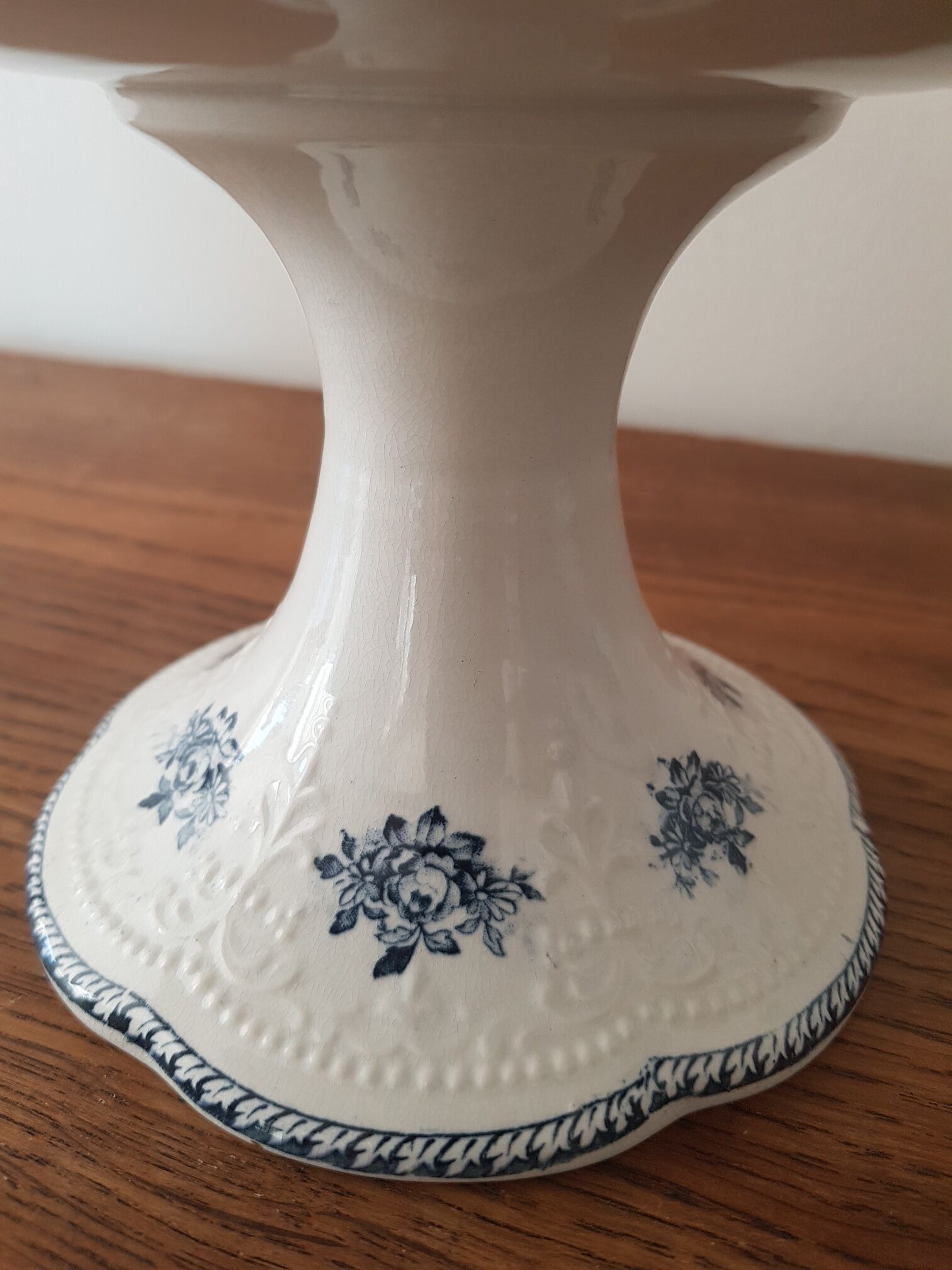 Compotier and saucer Badonviller model Richelieu