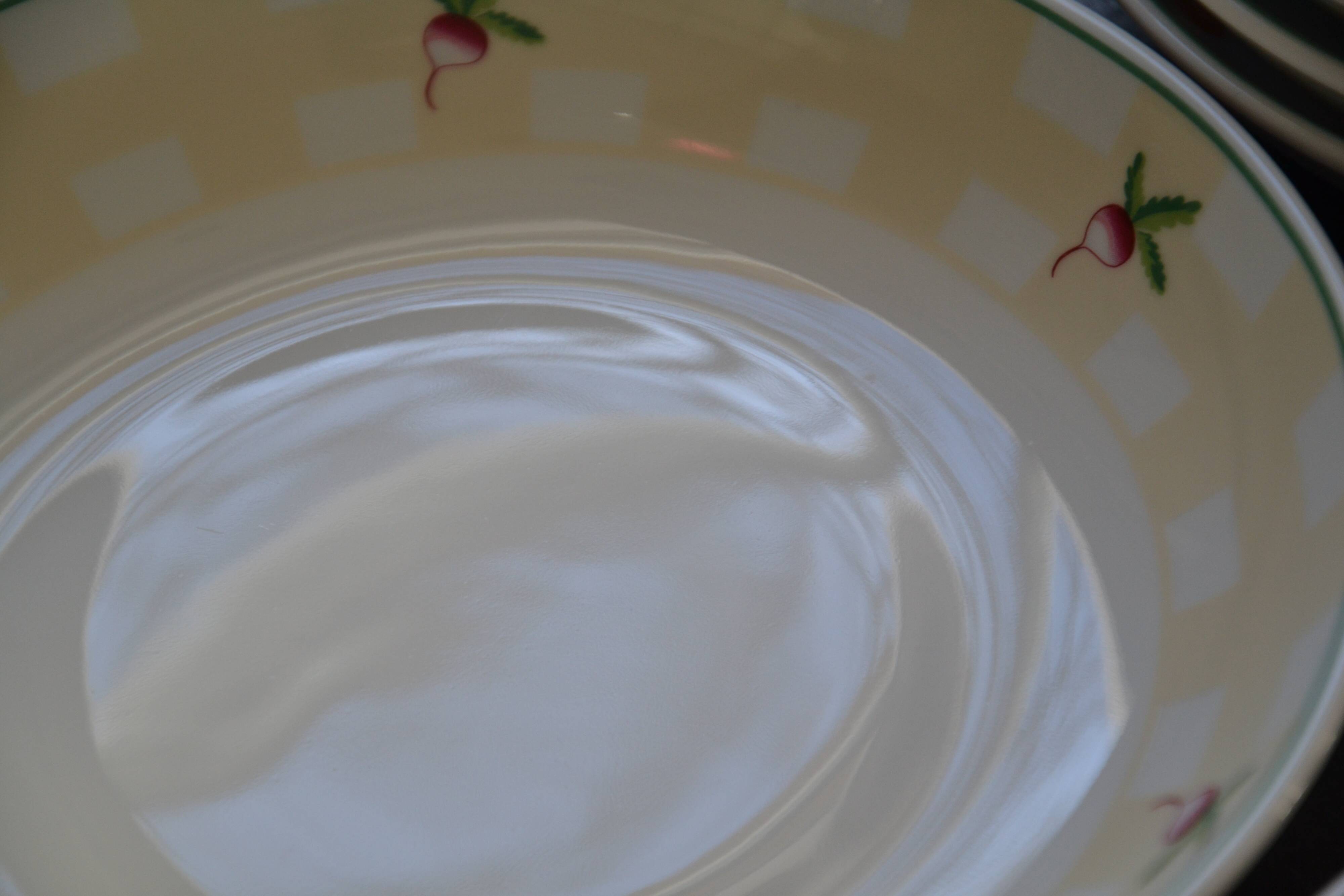 8 Guy Degrenne plates, “sweet and salty” model