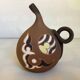 Vase terracotta signé