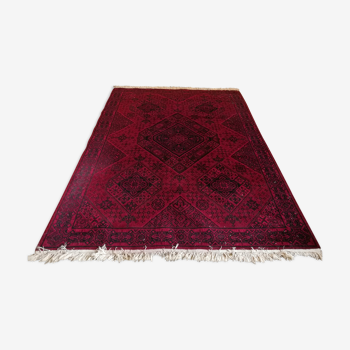 Red wool carpet 160x220cm