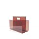 Plexiglas magazine holder Michel Dumas Roche Bobois 70s