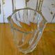 Twisted glass vase