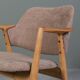 Fauteuils scandinaves design en bois de frêne