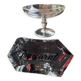 Baccarat Vence footed cup stamped in box