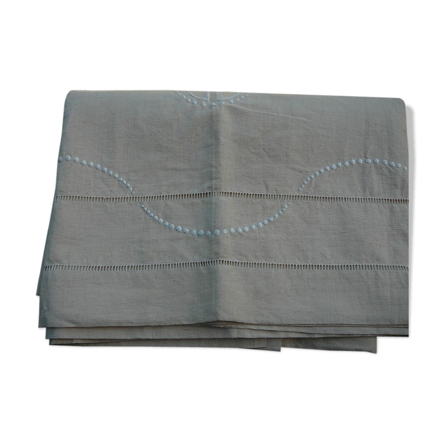 Sheet early 20th century Métis ivory with monogram