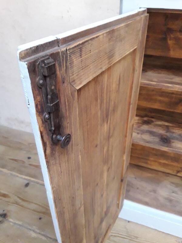 Small 2-door buffet, 19th century, painted fir