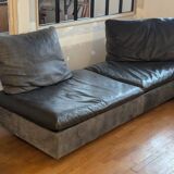 Saba Limes Leather Sofa