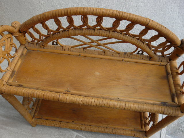 Bamboo shelf