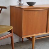 Scandinavian teak sideboard 198 cm