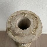 Neo Classic column vintage reconstituted stone 1980s