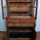 Biedermeier buffet in precious wood marquetry and ebony