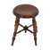 1940s Wooden Stool, Czechoslovakia