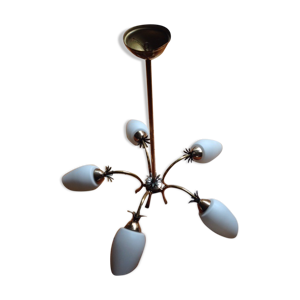 Lustre opaline/laiton