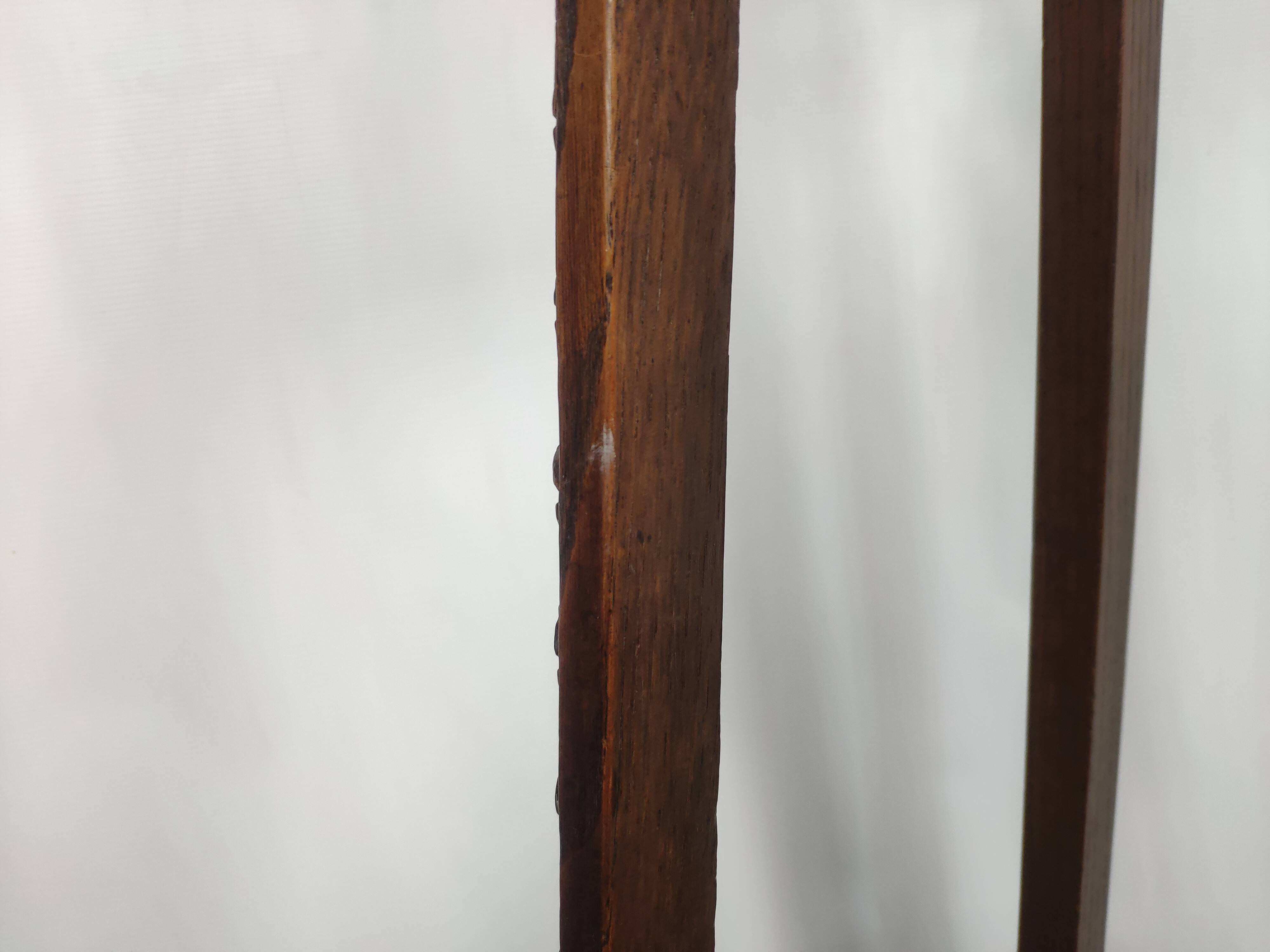 Saddle old décor Breton oak