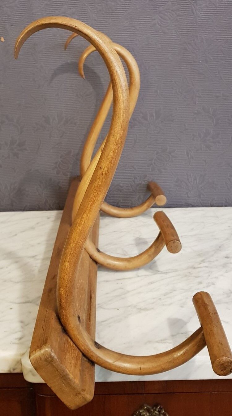 Thonet stamped wall coatrack