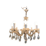 8-light Venetian chandelier