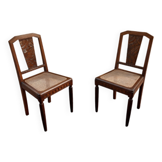 Art Deco chandy chairs 1930