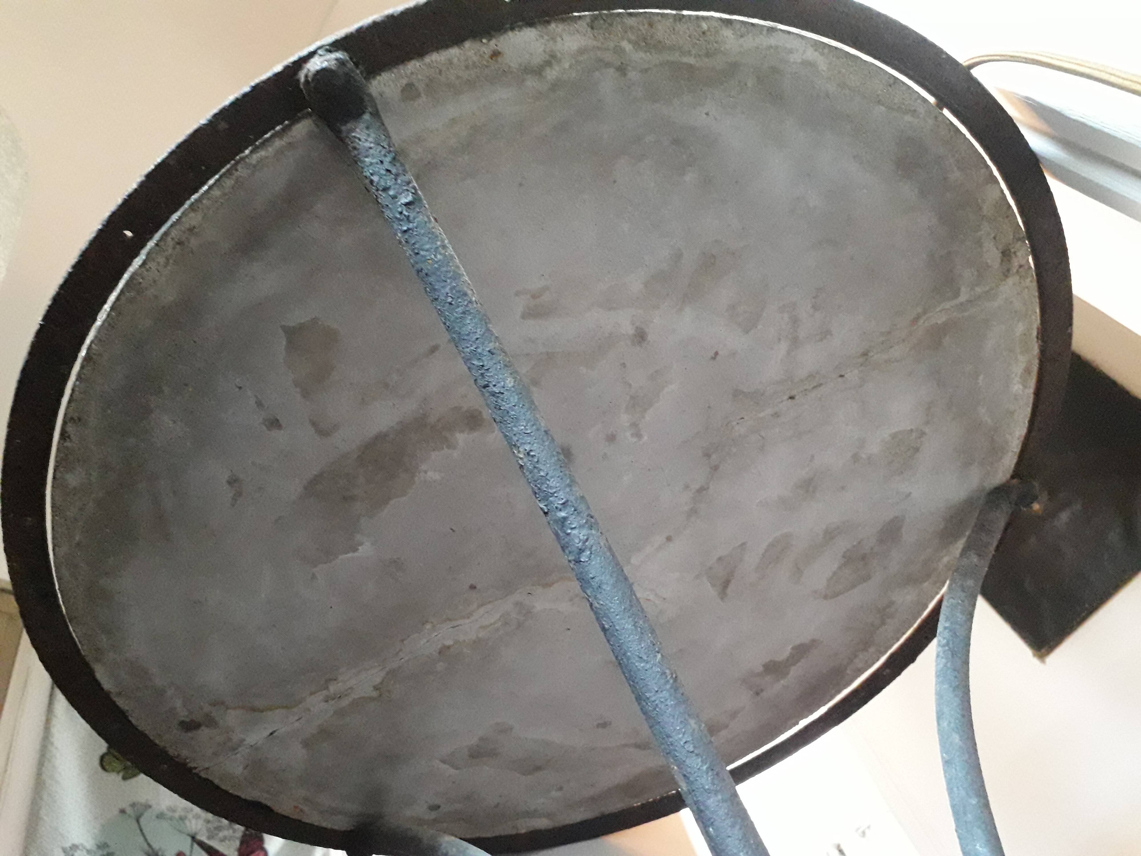 Vintage wrought iron table