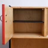 Habs WK MÖBEL wooden bookcase, 1950 s